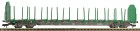 525408 Fleischmann 4 axle universal flat car type Rnoos